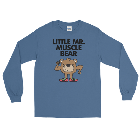 Little Mr. Musclebear (Long Sleeve)-Long Sleeve-Swish Embassy