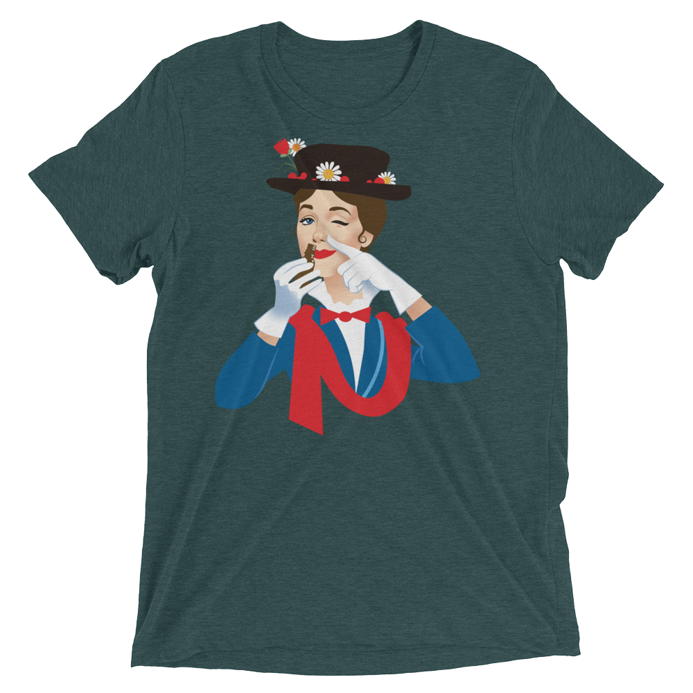 Mary Poppers (Retail Triblend)-Triblend T-Shirt-Swish Embassy