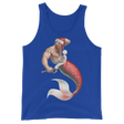 Merman Christmas (Tank Top)-Christmas Tanks-Swish Embassy