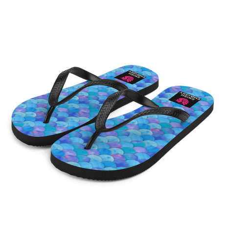 Merman Scales (Flip Flops)-Flip Flops-Swish Embassy