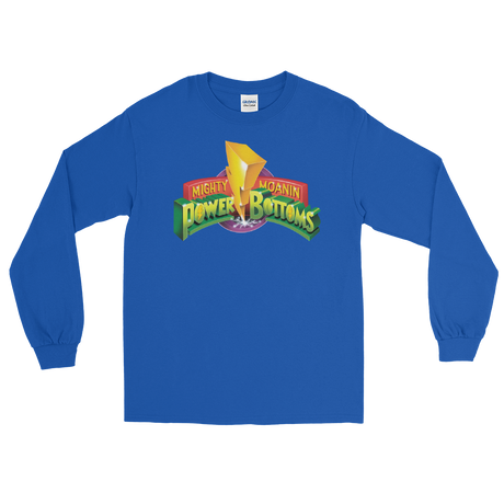 Mighty Moanin' Power Bottoms (Long Sleeve)-Long Sleeve-Swish Embassy