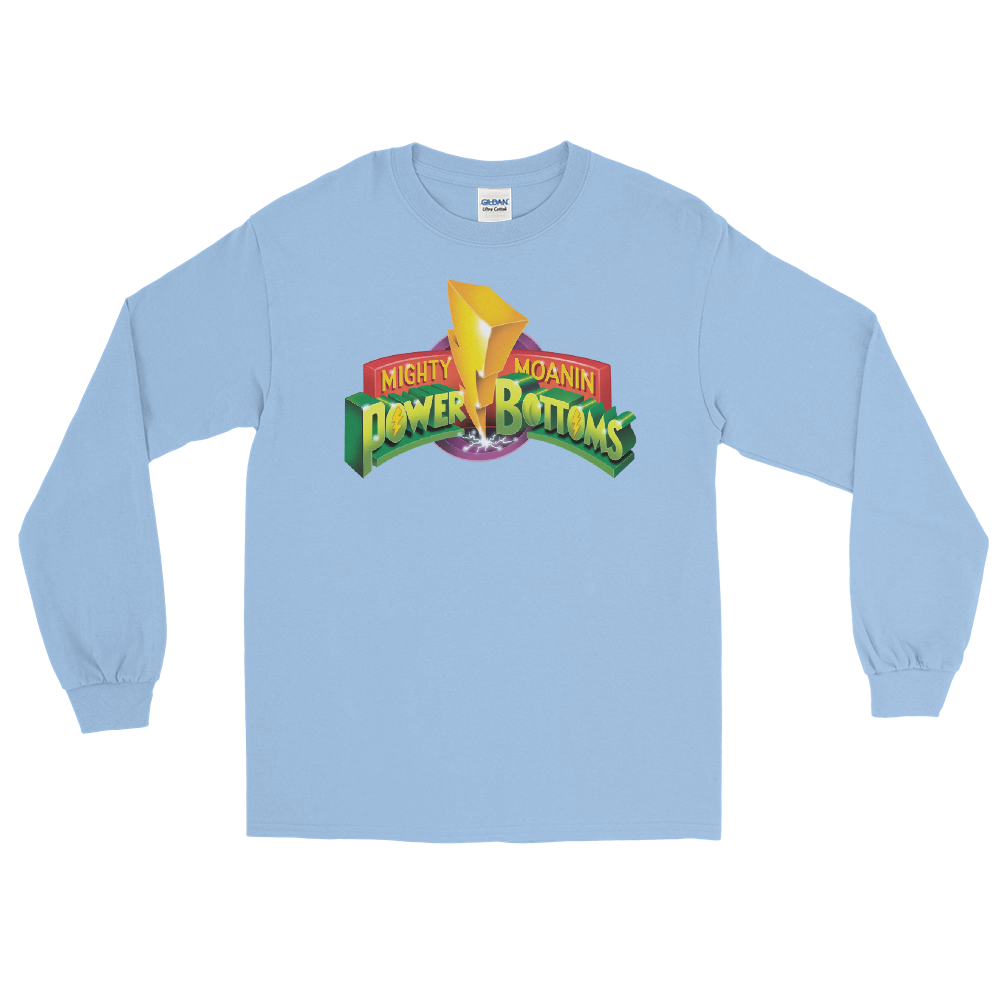 Mighty Moanin' Power Bottoms (Long Sleeve)-Long Sleeve-Swish Embassy