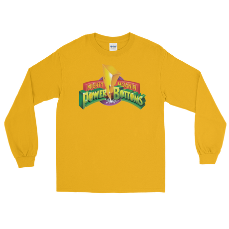 Mighty Moanin' Power Bottoms (Long Sleeve)-Long Sleeve-Swish Embassy