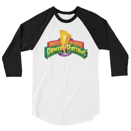 Mighty Moanin' Power Bottoms (Raglan)-Raglan-Swish Embassy