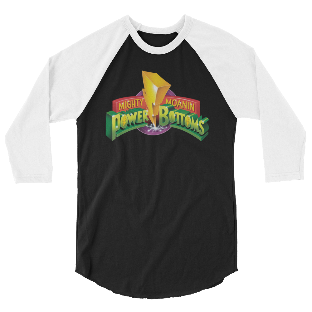 Mighty Moanin' Power Bottoms (Raglan)-Raglan-Swish Embassy