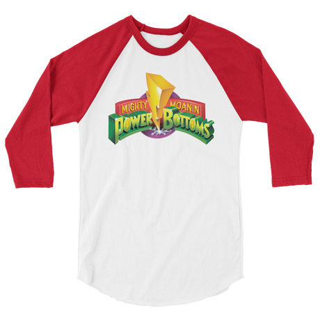 Mighty Moanin' Power Bottoms (Raglan)-Raglan-Swish Embassy