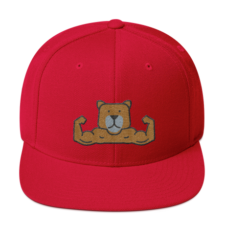 Muscle Bear (Baseball Cap)-Headwear-Swish Embassy