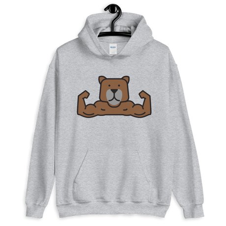 Muscle Bear (Hoodie)-Hoodie-Swish Embassy