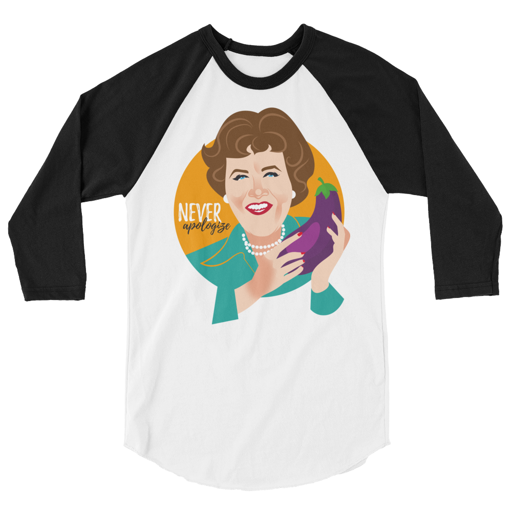 Never Apologize (Raglan)-Raglan-Swish Embassy