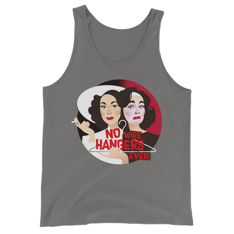 No Wire Hangers Ever (Tank Top)-Tank Top-Swish Embassy