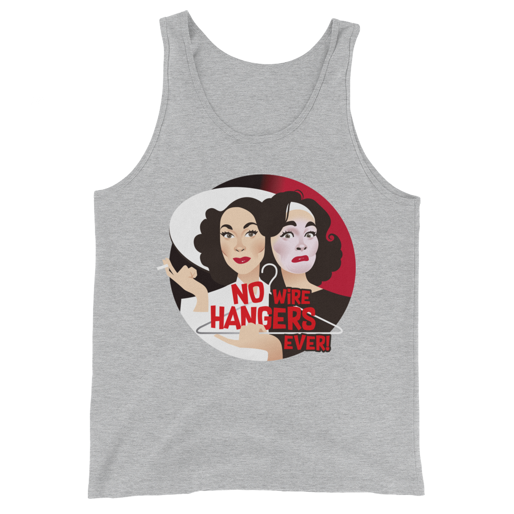 No Wire Hangers Ever (Tank Top)-Tank Top-Swish Embassy