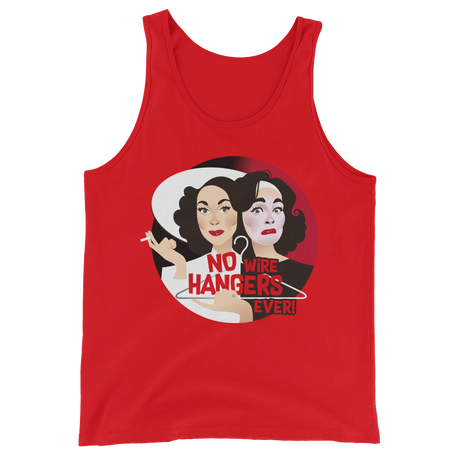 No Wire Hangers Ever (Tank Top)-Tank Top-Swish Embassy