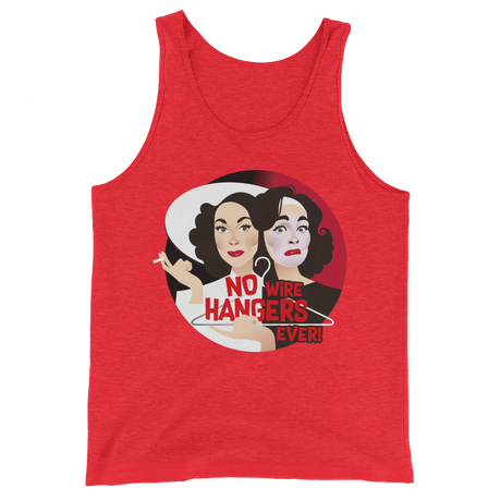 No Wire Hangers Ever (Tank Top)-Tank Top-Swish Embassy