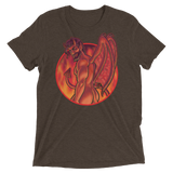 Not Today Satan (Retail Triblend)-Triblend T-Shirt-Swish Embassy