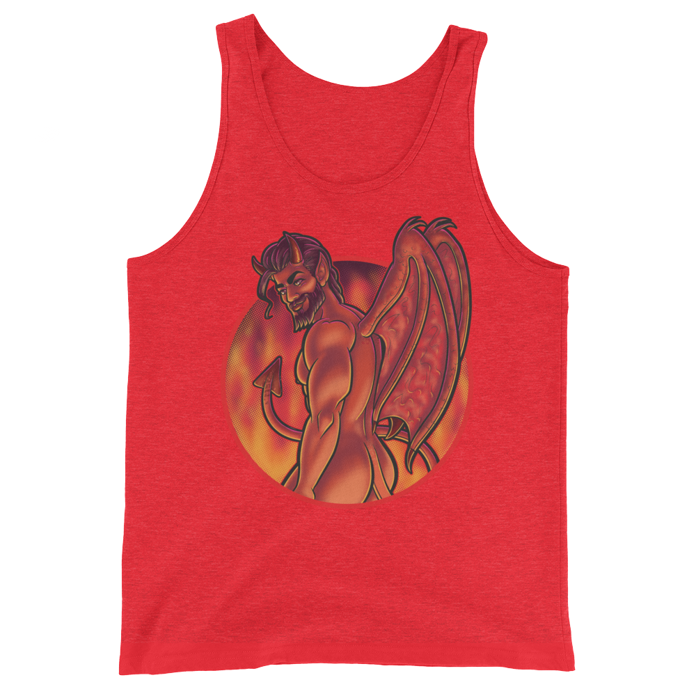 Not Today Satan (Tank Top)-Tank Top-Swish Embassy