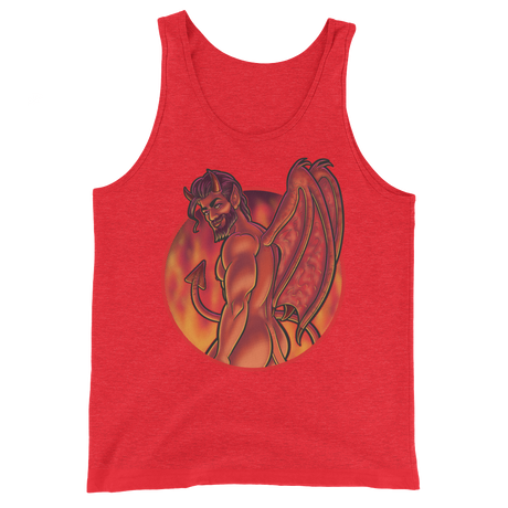 Not Today Satan (Tank Top)-Tank Top-Swish Embassy