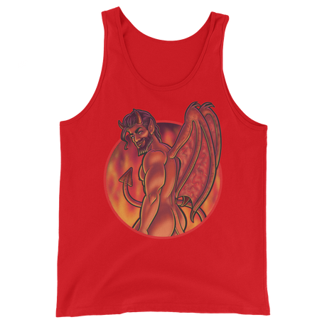 Not Today Satan (Tank Top)-Tank Top-Swish Embassy