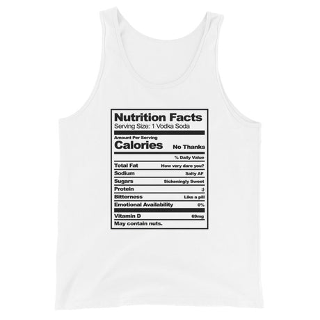 Nutritional Facts (Tank Top)-Tank Top-Swish Embassy