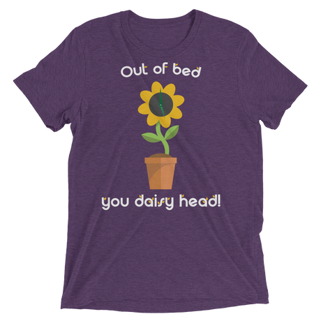 Out of bed you daisy head (Retail Triblend)-Triblend T-Shirt-Swish Embassy