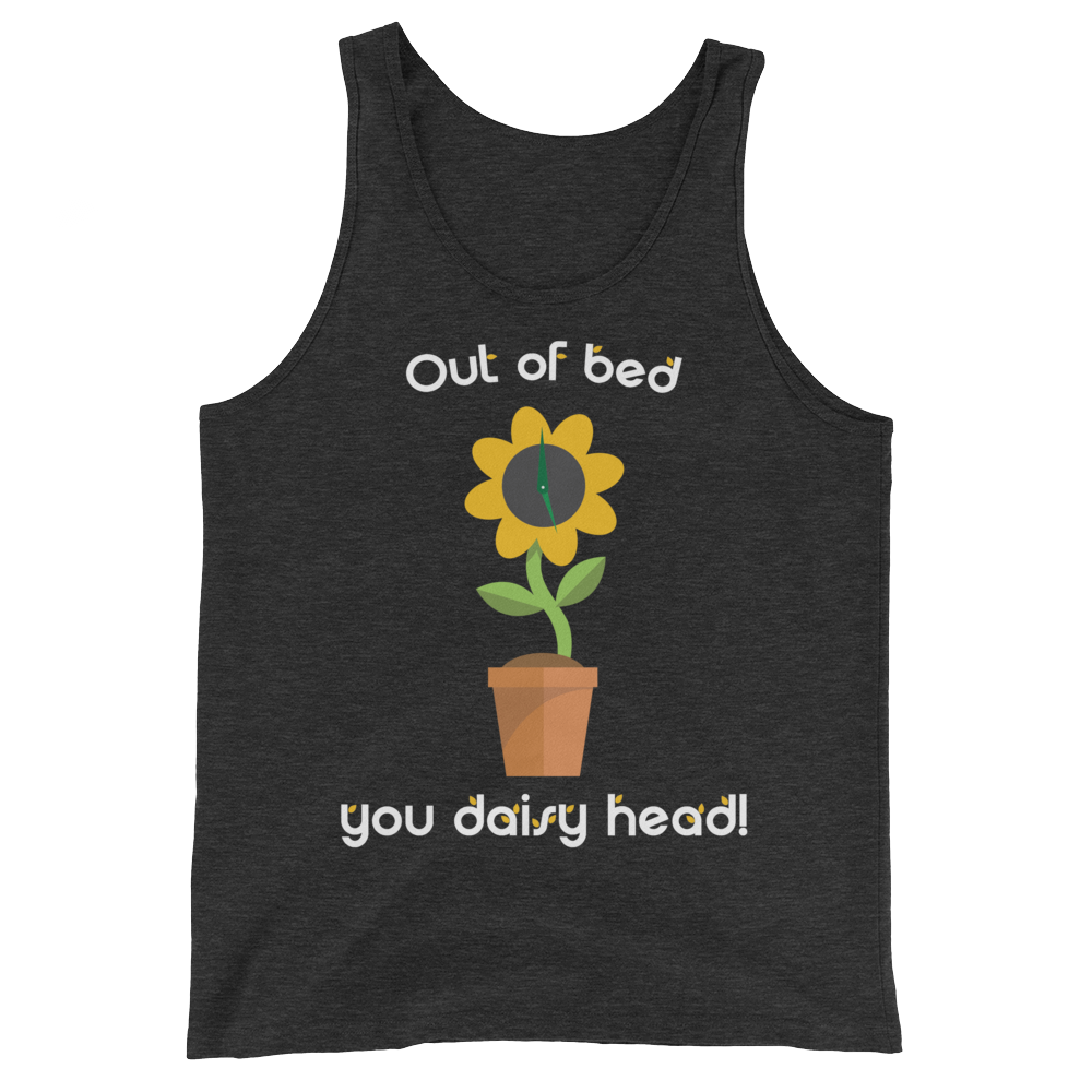 Out of bed you daisy head (Tank Top)-Tank Top-Swish Embassy