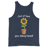 Out of bed you daisy head (Tank Top)-Tank Top-Swish Embassy