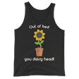 Out of bed you daisy head (Tank Top)-Tank Top-Swish Embassy