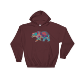 Paisley Bear (Hoodie)-Hoodie-Swish Embassy