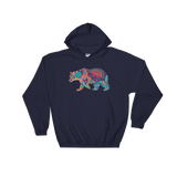 Paisley Bear (Hoodie)-Hoodie-Swish Embassy