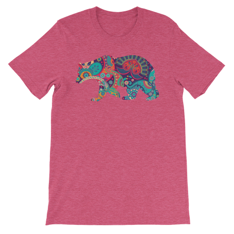 Paisley Bear-T-Shirts-Swish Embassy