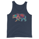 Paisley Bear (Tank Top)-Tank Top-Swish Embassy