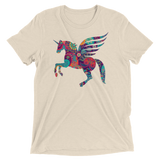 Paisley Pegacorn (Retail Triblend)-Triblend T-Shirt-Swish Embassy