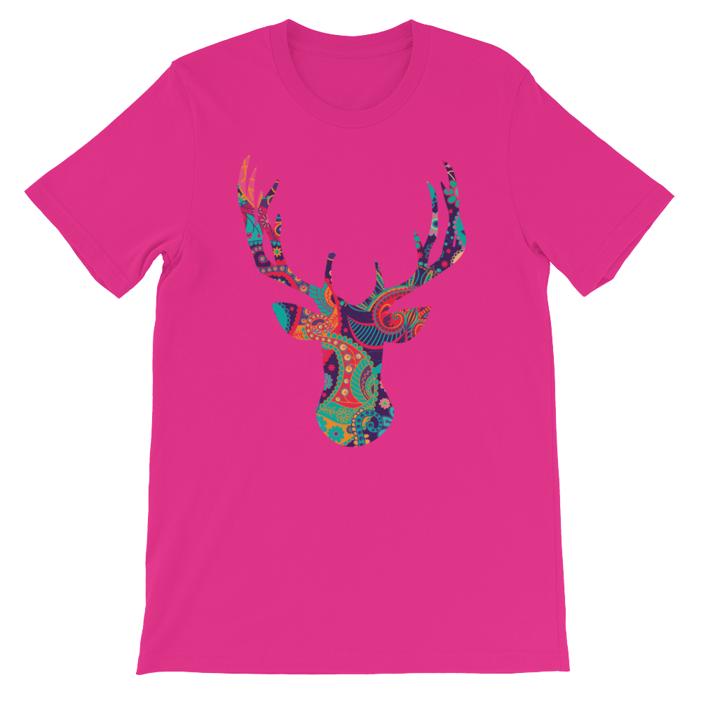 Paisley Stag-T-Shirts-Swish Embassy