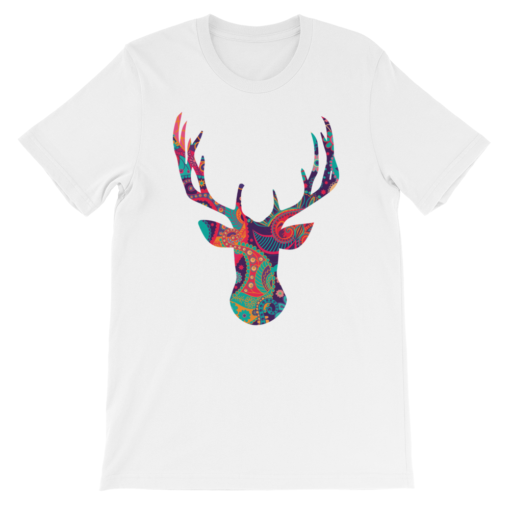 Paisley Stag-T-Shirts-Swish Embassy