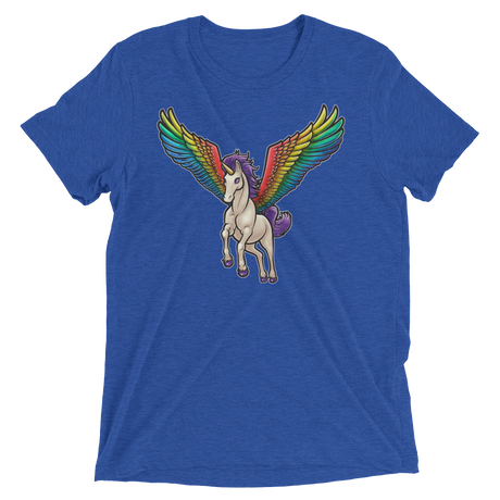 Pegasus Takes Flight (Retail Triblend)-Triblend T-Shirt-Swish Embassy