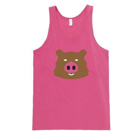 Piggy Bear Tank-Tank Top-Swish Embassy