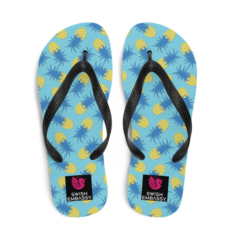 Pineapple Princess (Flip Flops)-Flip Flops-Swish Embassy