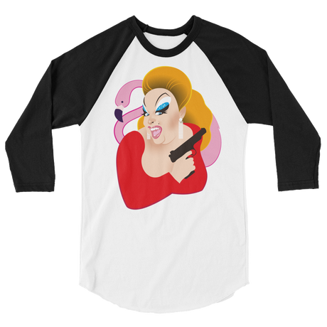 Pink Bird (Raglan)-Raglan-Swish Embassy