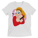 Pink Bird (Retail Triblend)-Triblend T-Shirt-Swish Embassy