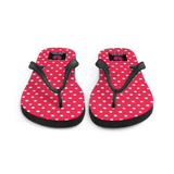 Pink Polkadot (Flip Flops)-Flip Flops-Swish Embassy