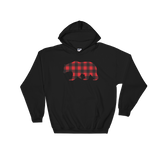 Plaid Bear (Hoodie)-Christmas Hoodies-Swish Embassy