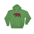 Plaid Bear (Hoodie)-Christmas Hoodies-Swish Embassy