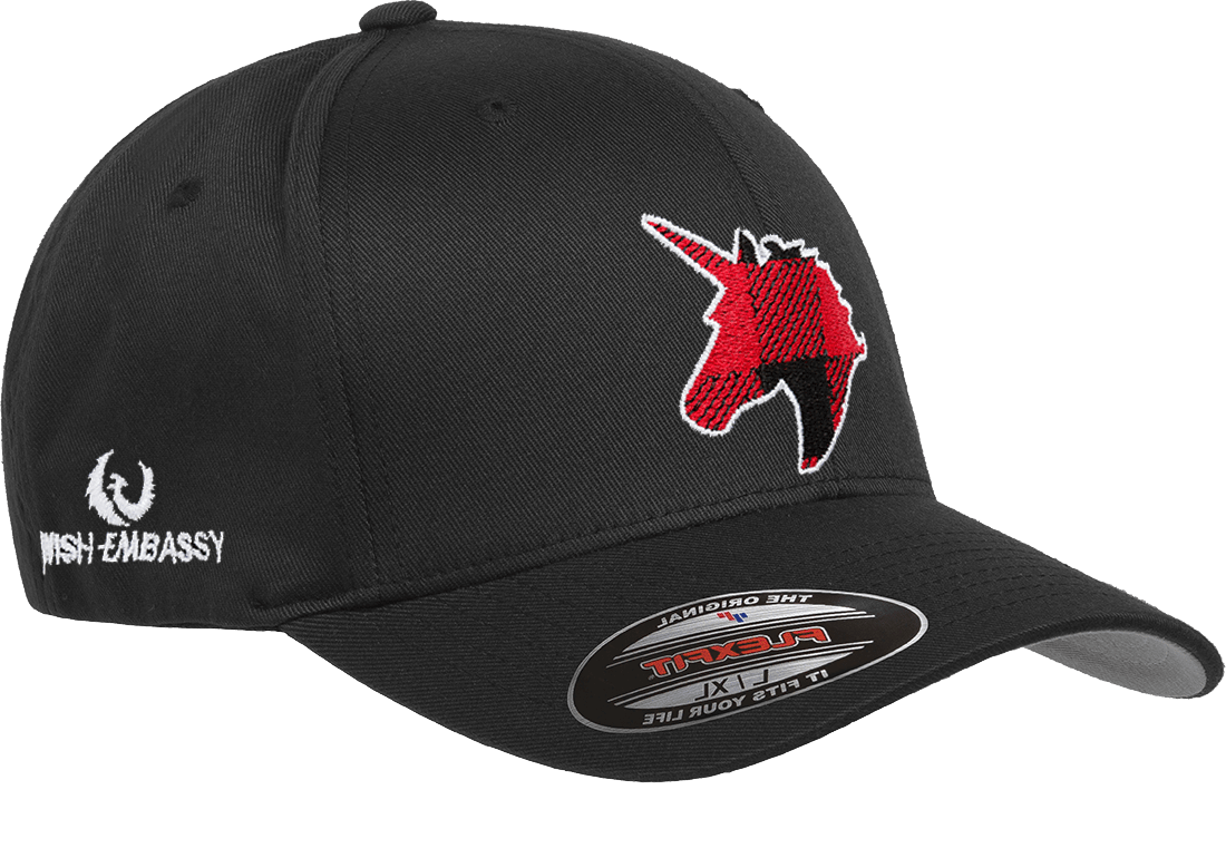 Plaid Unicorn (Baseball Cap)-Headwear-Swish Embassy