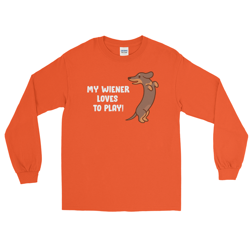 Playful Wiener (Long Sleeve)-Long Sleeve-Swish Embassy