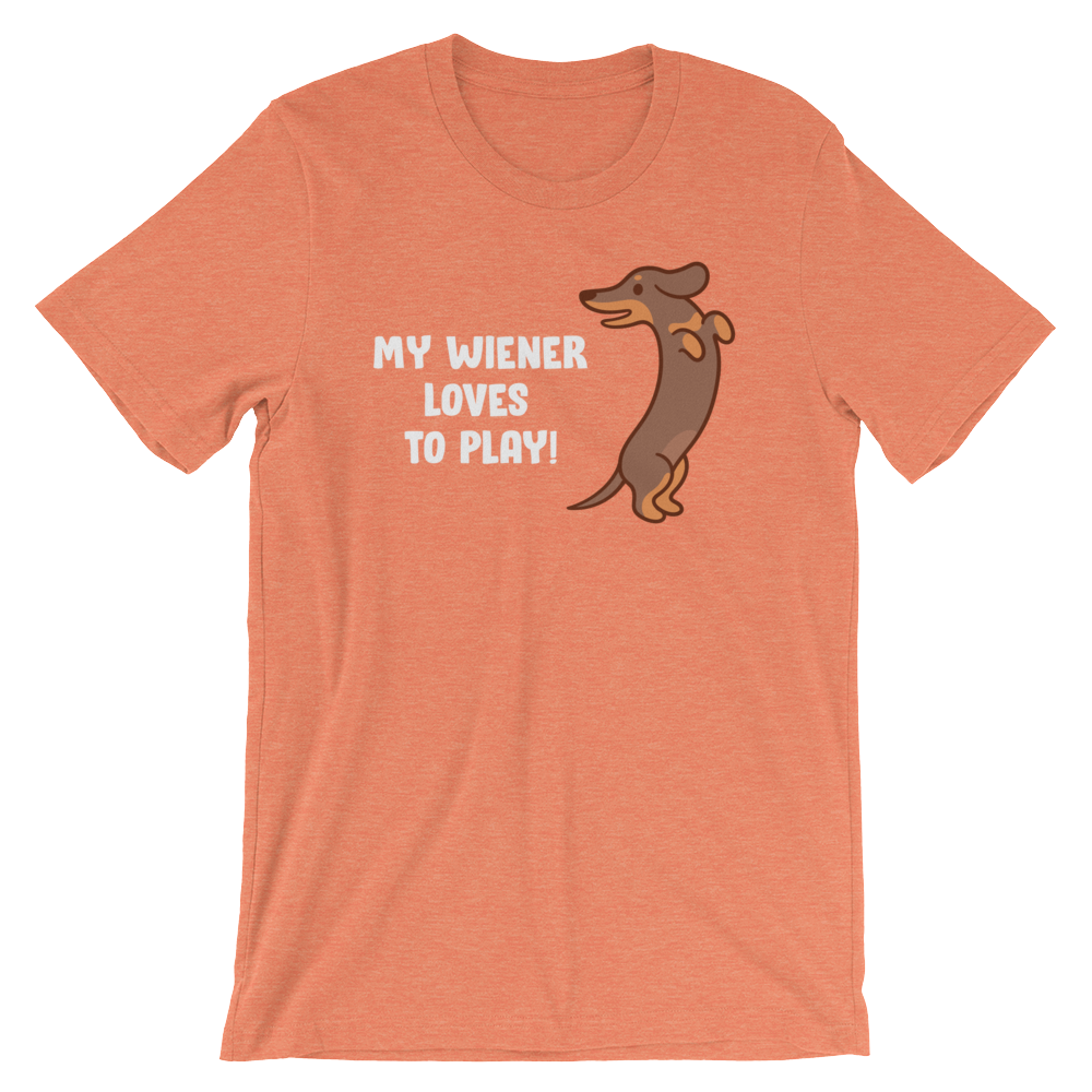 Playful Wiener-T-Shirts-Swish Embassy