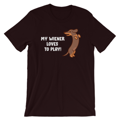 Playful Wiener-T-Shirts-Swish Embassy