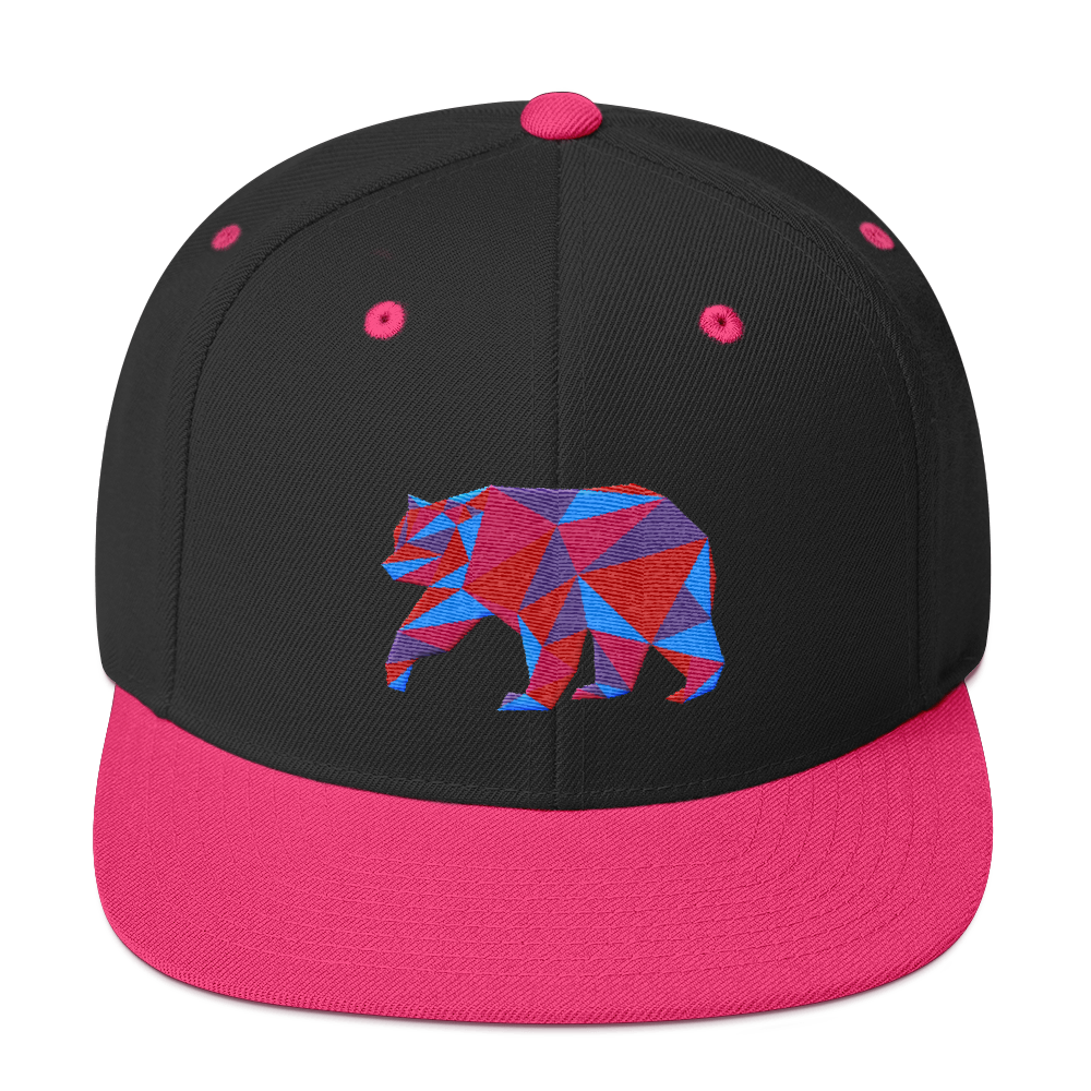 Polygon Bear (Baseball Cap)-Headwear-Swish Embassy