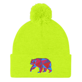 Polygon Bear (Beanie)-Beanie-Swish Embassy