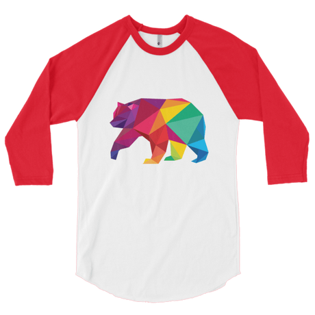 Polygon Bear (Raglan)-Raglan-Swish Embassy