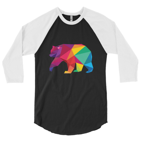 Polygon Bear (Raglan)-Raglan-Swish Embassy