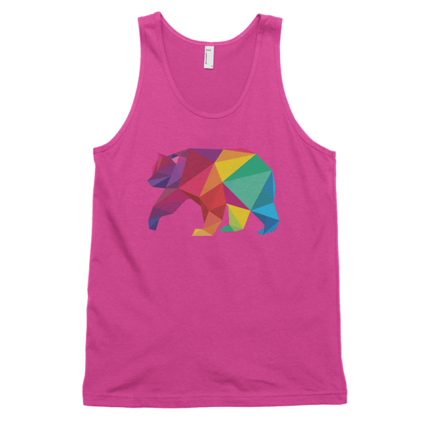 Polygon Bear (Tank)-Tank Top-Swish Embassy